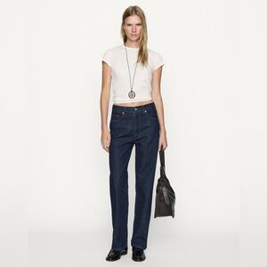 Massimo Dutti Classic Blue Denim Jeans